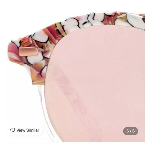 NWT. KREWE ST. LOUIS MIRRORED | LOTUS TO CRYSTAL ROSE GOLD - Picture 9 of 10